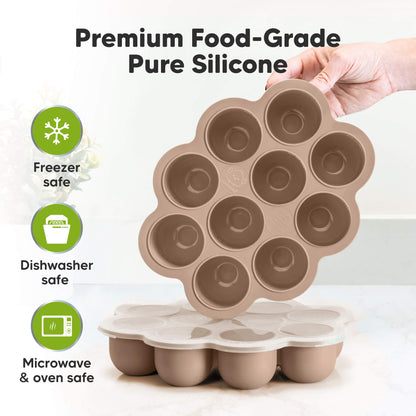 Premium Food-Grade Pure Silicone, Freezer safe, Dishwasher safe, Microwave & oven safe 33643410391226