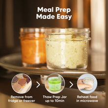 Load image into Gallery viewer, Prep Jars Baby Food Storage Glass Container (Terracotta)
