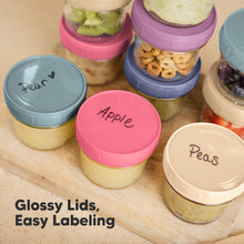 Load image into Gallery viewer, Prep Jars Baby Food Storage Glass Container (Sunset)
