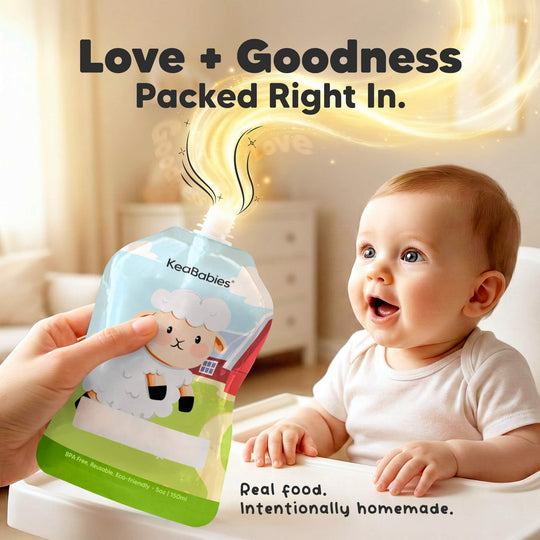 Supports Early Feeding Skills - Encourages independent feeding & self-led sipping at baby's pace, Gentle flow supports coordination & control, and Helps build confidence with every sip