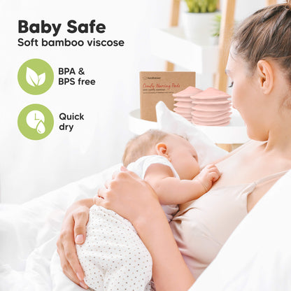 Baby Safe, Soft bamboo viscose, BPA& BPS free, Quick dry 32179020267706