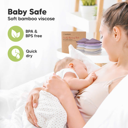 Baby Safe, Soft bamboo viscose, BPA& BPS free, Quick dry 32179042812090