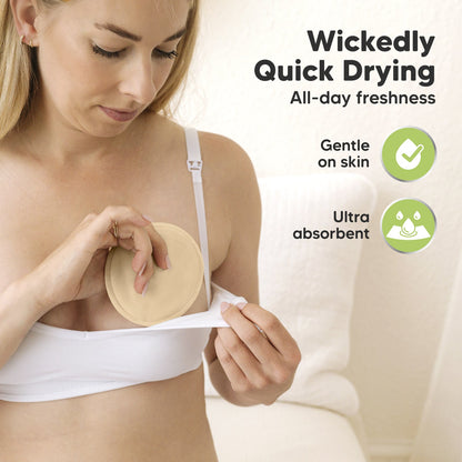 Wickedly Quick Drying, all-day freshness, gentle on skin, ultra-absorbent.
 27346519785658