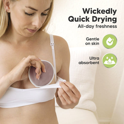 Wickedly Quick Drying, all-day freshness, gentle on skin, ultra-absorbent.
 27346525716666