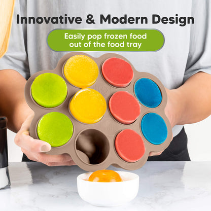 Innovative & Modern Design, Easily pop frozen food out of the food tray 33643410227386