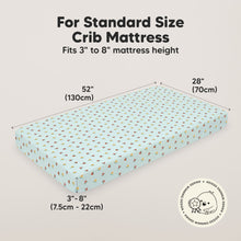 Load image into Gallery viewer, Isla Fitted Crib Sheets (Beach Day)
