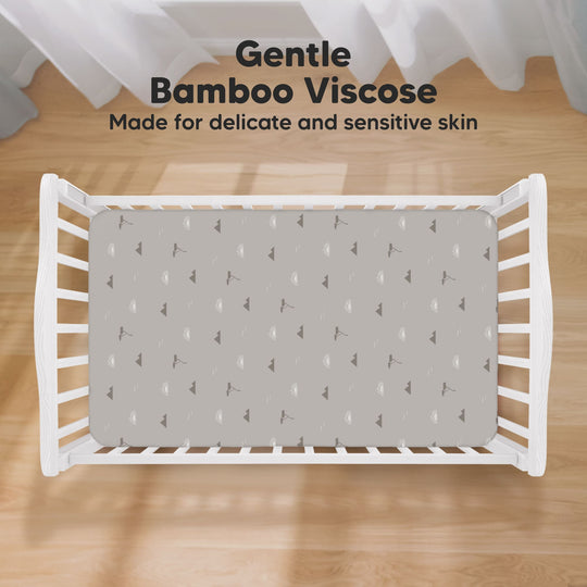 Isla Fitted Crib Sheets (Savannah)