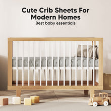 Load image into Gallery viewer, Isla Fitted Crib Sheets (Savannah)
