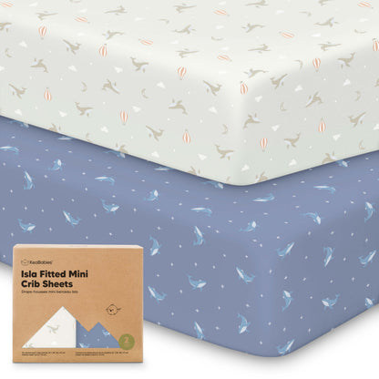 Isla Fitted Mini Crib Sheets 28397191626938