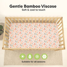 Load image into Gallery viewer, 2-Pack Isla [Protect+] Waterproof Crib Sheets (Beach Day)
