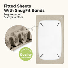 Load image into Gallery viewer, 2-Pack Isla [Protect+] Waterproof Crib Sheets (Butterflies)
