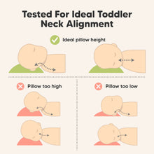 Load image into Gallery viewer, 2-Pack Jumbo Toddler Pillows Without Pillowcase (Mist Pink)
