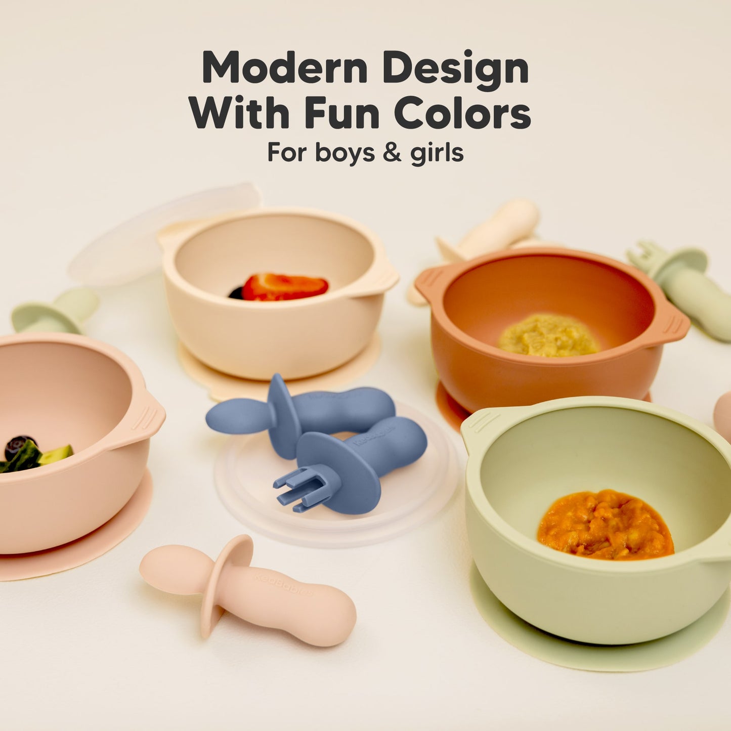 Modern design with fun, gender-neutral colors for boys and girls.
 27845875302586