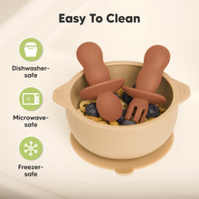 Load image into Gallery viewer, 2-Sets Lil’ Prep Baby Fork &amp; Spoon (Terracotta)
