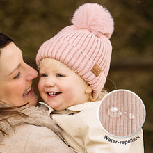 Load image into Gallery viewer, 2-Pack Pom Knitted Beanie (Regalia)
