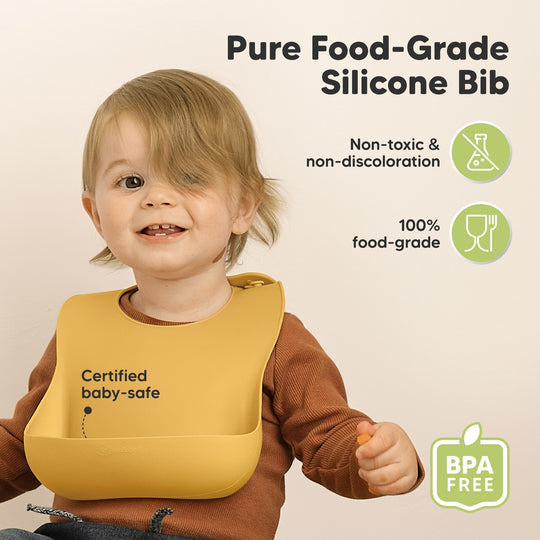 2-Pack Prep Silicone Bibs (Harvest)