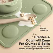 Load image into Gallery viewer, 2-Pack Prep Silicone Placemats (Sage)
