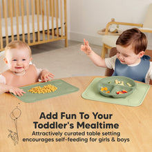 Load image into Gallery viewer, 2-Pack Prep Silicone Placemats (Sage)
