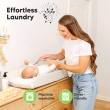 Load image into Gallery viewer, 2-Pack Isla Changing Pad Covers (Soft White)
