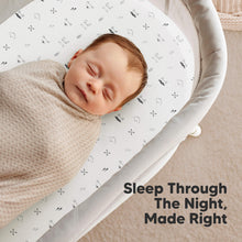Load image into Gallery viewer, 2-Pack Soothe Fitted Bassinet Sheets (Nordic)
