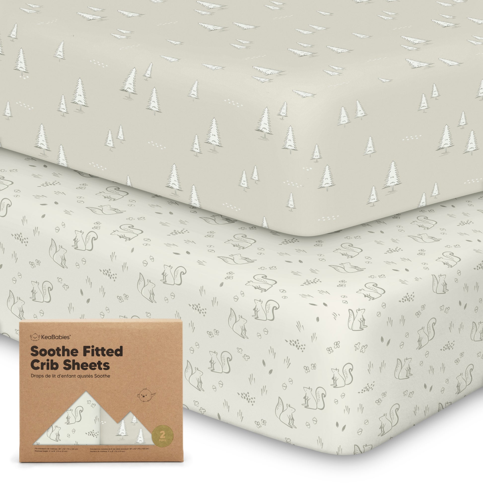 Soothe Fitted Crib Sheet 27310533509306