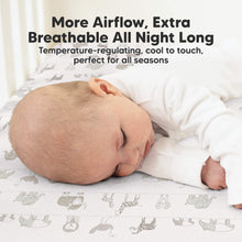 Load image into Gallery viewer, 2-Pack Aereo Fitted Crib Sheets (Savannah)
