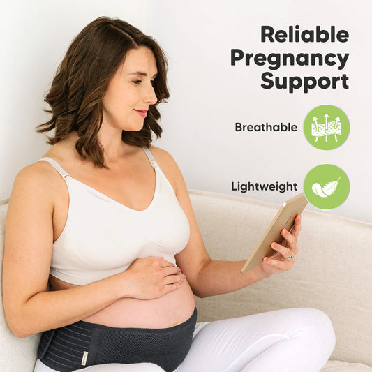 Reliable pregnancy support that is breathable and lightweight for everyday comfort.-on-hover