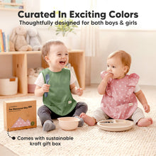 Load image into Gallery viewer, 2-Pack Fae Frills Waterproof Bibs (Dusk)
