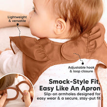 Load image into Gallery viewer, 2-Pack Fae Frills Waterproof Bibs (Terracotta）
