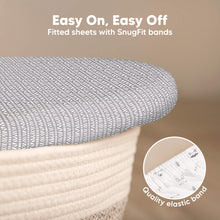 Load image into Gallery viewer, 2-Pack Isla Fitted Bassinet Sheets (Nordic)
