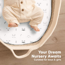 Load image into Gallery viewer, 2-Pack Isla Fitted Bassinet Sheets (Nordic)
