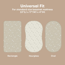 Load image into Gallery viewer, 2-Pack Isla Fitted Bassinet Sheets (Pine Grove)
