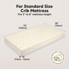 Load image into Gallery viewer, Isla Fitted Crib Sheets (Bumble Bear)
