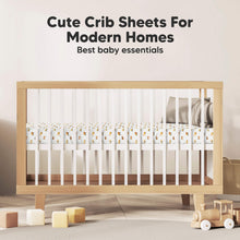 Load image into Gallery viewer, Isla Fitted Crib Sheets (Construction)
