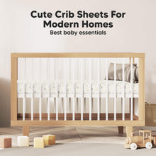 Load image into Gallery viewer, Isla Fitted Crib Sheets (Marine Muse)
