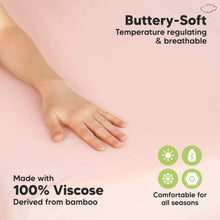 Load image into Gallery viewer, Isla Fitted Mini Crib Sheets (Cameo)
