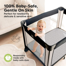 Load image into Gallery viewer, Isla Fitted Mini Crib Sheets (Nordic)
