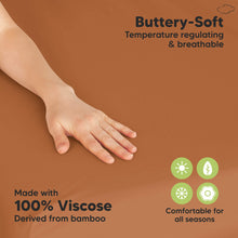 Load image into Gallery viewer, Isla Fitted Mini Crib Sheets (Rust)
