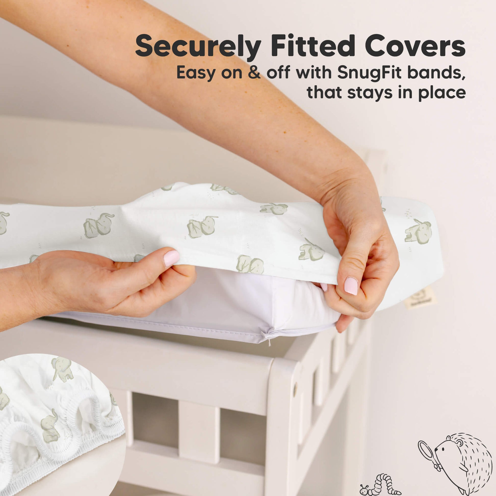 Securely Fitted Covers - Easy on & off with SnugFit bands, that stays in place
 31741876011194