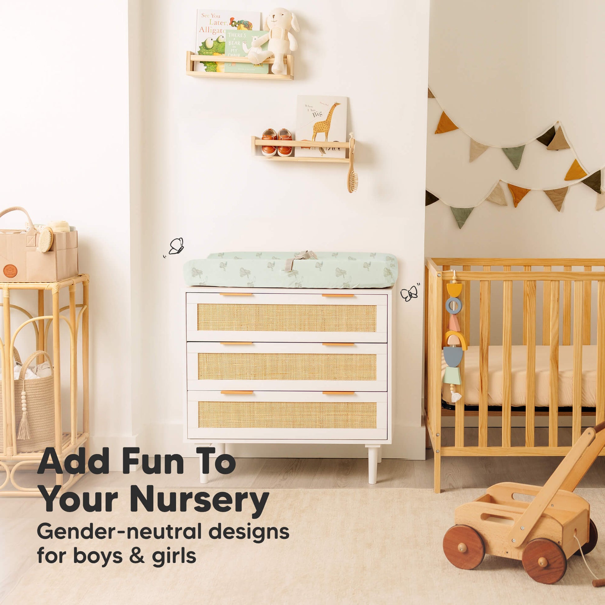 Add Fun To Your Nursery - Gender-neutral designs for boys & girls
 31741876175034