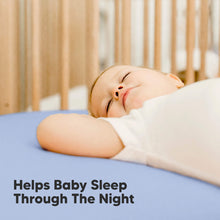 Load image into Gallery viewer, 2-Pack Isla [Protect+] Waterproof Crib Sheets (Blue Flax)
