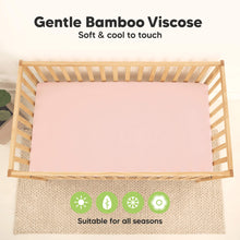 Load image into Gallery viewer, 2-Pack Isla [Protect+] Waterproof Crib Sheets (Cameo)
