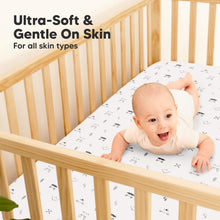 Load image into Gallery viewer, 2-Pack Isla [Protect+] Waterproof Crib Sheets (Nordic)
