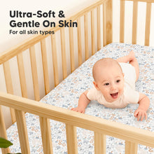 Load image into Gallery viewer, 2-Pack Isla [Protect+] Waterproof Crib Sheets (Prairie)
