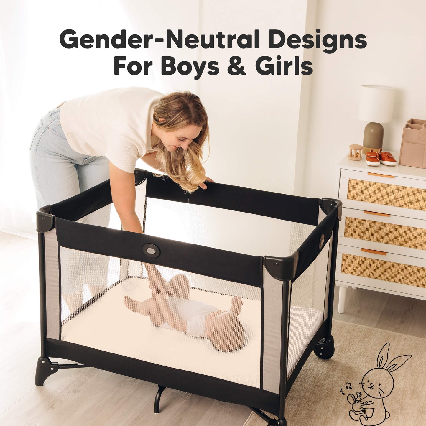 Gender-neutral designs for boys and girls. 31075885187258