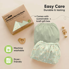 Load image into Gallery viewer, 2-Pack Isla [Protect+] Waterproof Mini Crib Sheets (Foxtrot)
