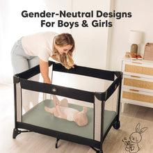 Load image into Gallery viewer, 2-Pack Isla [Protect+] Waterproof Mini Crib Sheets (Lichen)
