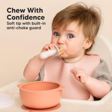 Load image into Gallery viewer, 2-Sets Lil’ Prep Baby Fork &amp; Spoon (Roseate)
