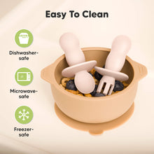 Load image into Gallery viewer, 2-Sets Lil’ Prep Baby Fork &amp; Spoon (Roseate)

