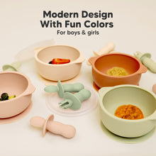 Load image into Gallery viewer, 2-Sets Lil’ Prep Baby Fork &amp; Spoon (Sage)
